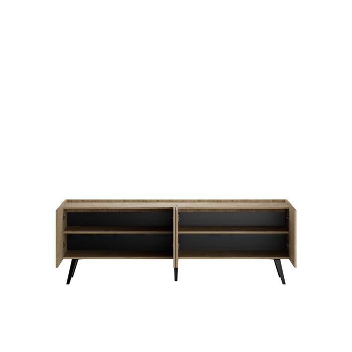 Hanah Home Tvc-740-Ff-1 Soporte de TV de Roble Hanah Home Tvc-740-Ff-1 Soporte de TV de Roble
